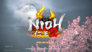 仁王2のタイトル画面